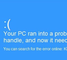 Blue Screen PC not Booting